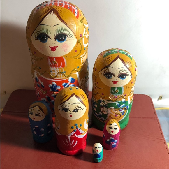 Other - Russian Stacking 6 Dolls